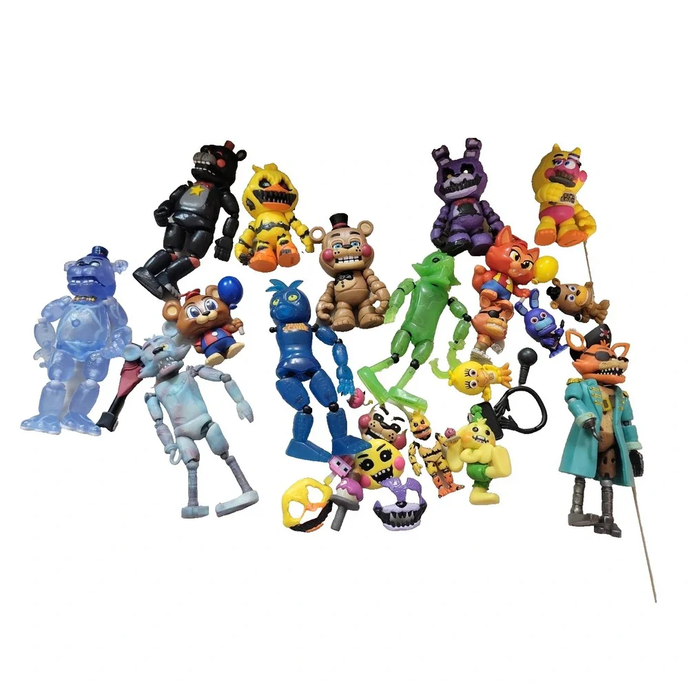 Funko Action Figure Five Nights at Freddy's chica foxy mixed lot FLAWS